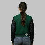Cropped College Jacket
