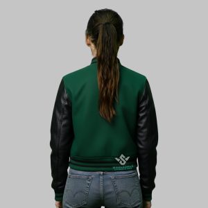 Cropped College Jacket