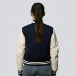 Ladies Cropped Varsity Jacket