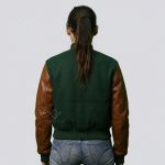 Premium Cropped Varsity Jacket