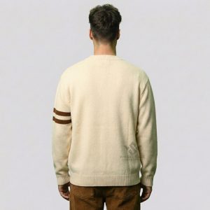 Mens College Style Cardigan