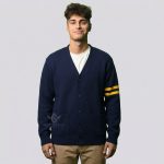 Mens Varsity Style Sweater