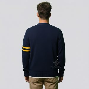 Mens Varsity Style Sweater