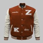 Brown Varsity Jacket Wholesale - Image 2