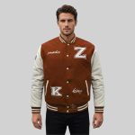 Brown Varsity Jacket Wholesale | Custom Letterman Jackets Bulk Supplier