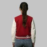 Custom Cropped Jacket Women back
