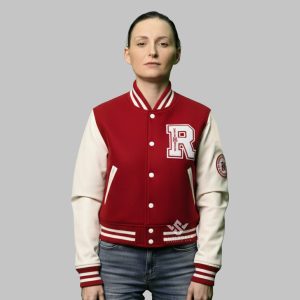 Custom Cropped Jacket Women – Personalized Varsity Style