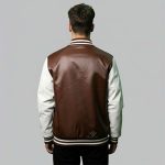 Brown Varsity Jacket