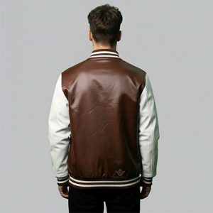 Brown Varsity Jacket