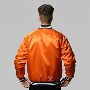 Custom Embroidered Satin Jacket