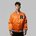 Custom Embroidered Satin Jacket