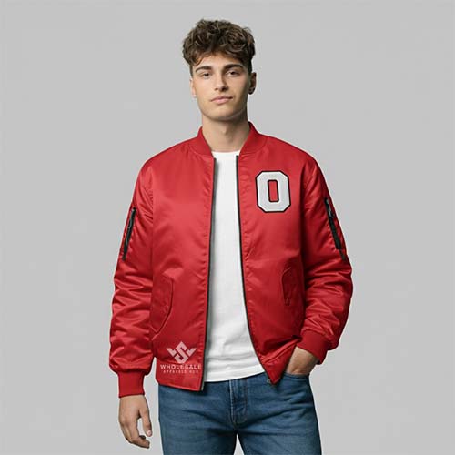 Satin Flight Jackets Wholesale Satin Flight Jackets Wholesale
