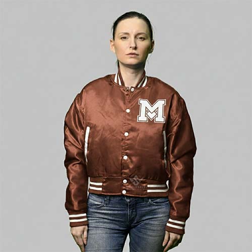 Custom Satin Varsity Jacket Custom Satin Varsity Jacket