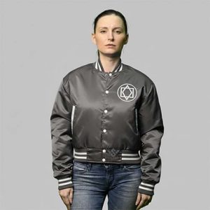 Personalized Satin Varsity Jacket