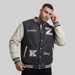 Grey Varsity Jacket Wholesale | Custom Letterman Jackets Bulk Supplier