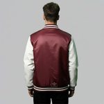 Custom Embroidered Satin Jacket