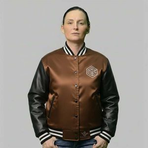 Custom Made Satin Varsity Jacket