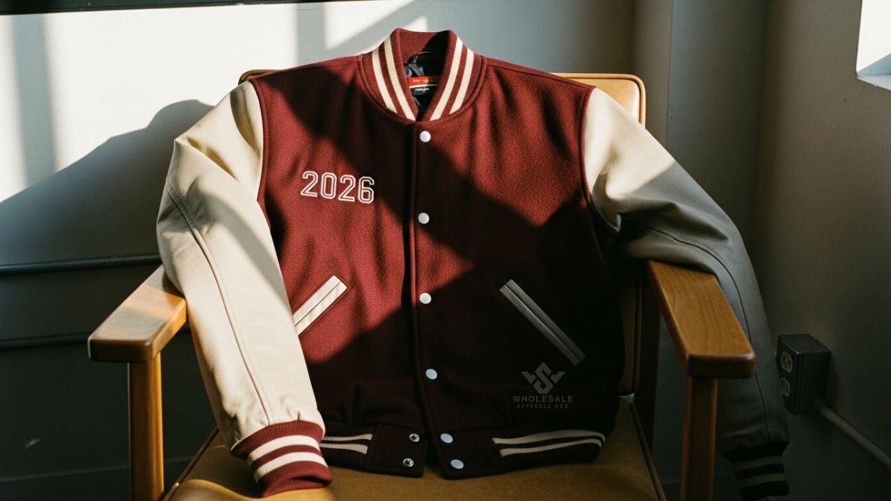 Varsity Jackets Leather Sleeves