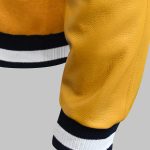 Wool Leather Baseball Jacket