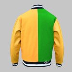 Wool Leather Baseball Jacket