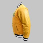 Wool Leather Baseball Jacket