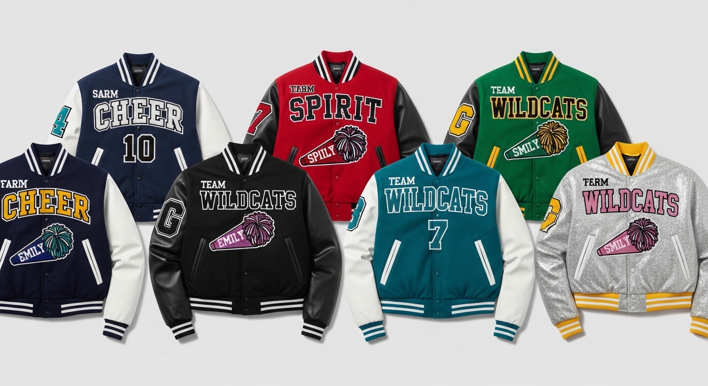 Varsity Jackets Cheerleading Squads