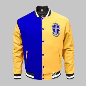 Wool Leather Letterman Jacket