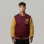 Twill Cotton Varsity Jacket