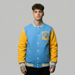 Blue Letterman Jacket