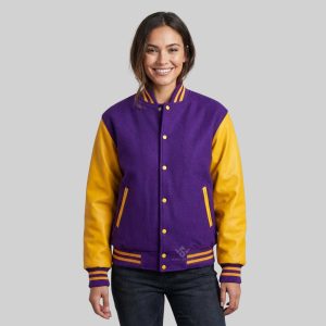 Purple Varsity Jacket
