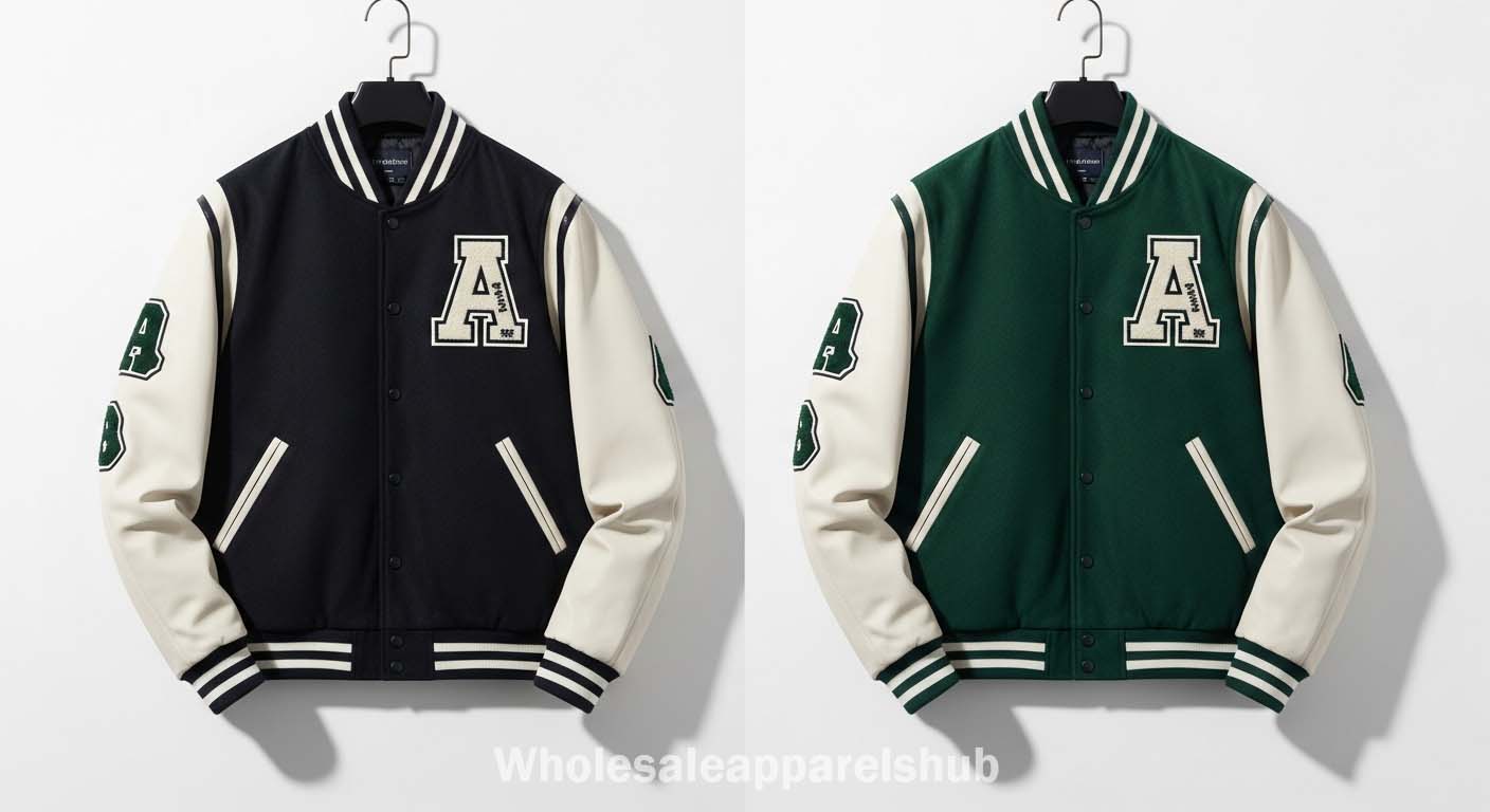 Varsity Jackets With Unique Embroidery