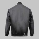 Varsity Jacket Satin Black
