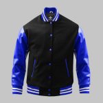 Varsity Wool Leather Jacket