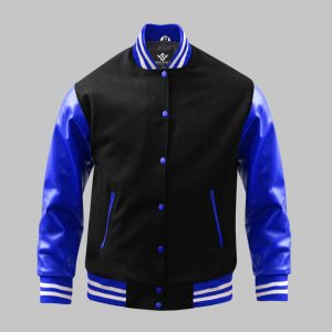 Varsity Wool Leather Jacket
