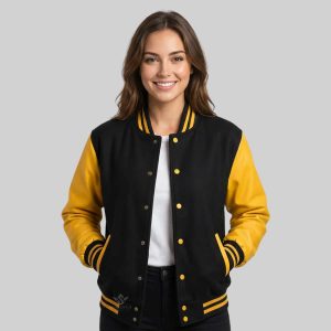 Custom Leather Sleeve Jacket