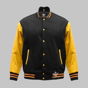 Custom Leather Sleeve Jacket