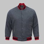 Varsity Jacket Wool Grey