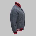 Varsity Jacket Wool Grey