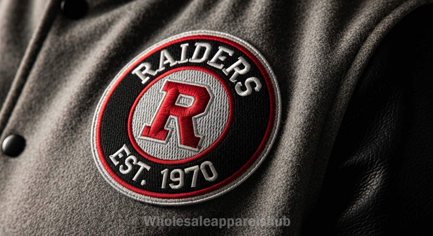 Distressed Varsity Jackets Worn Look