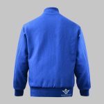 Varsity Jacket Blue Wool