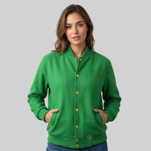 Wool Varsity Jacket Women