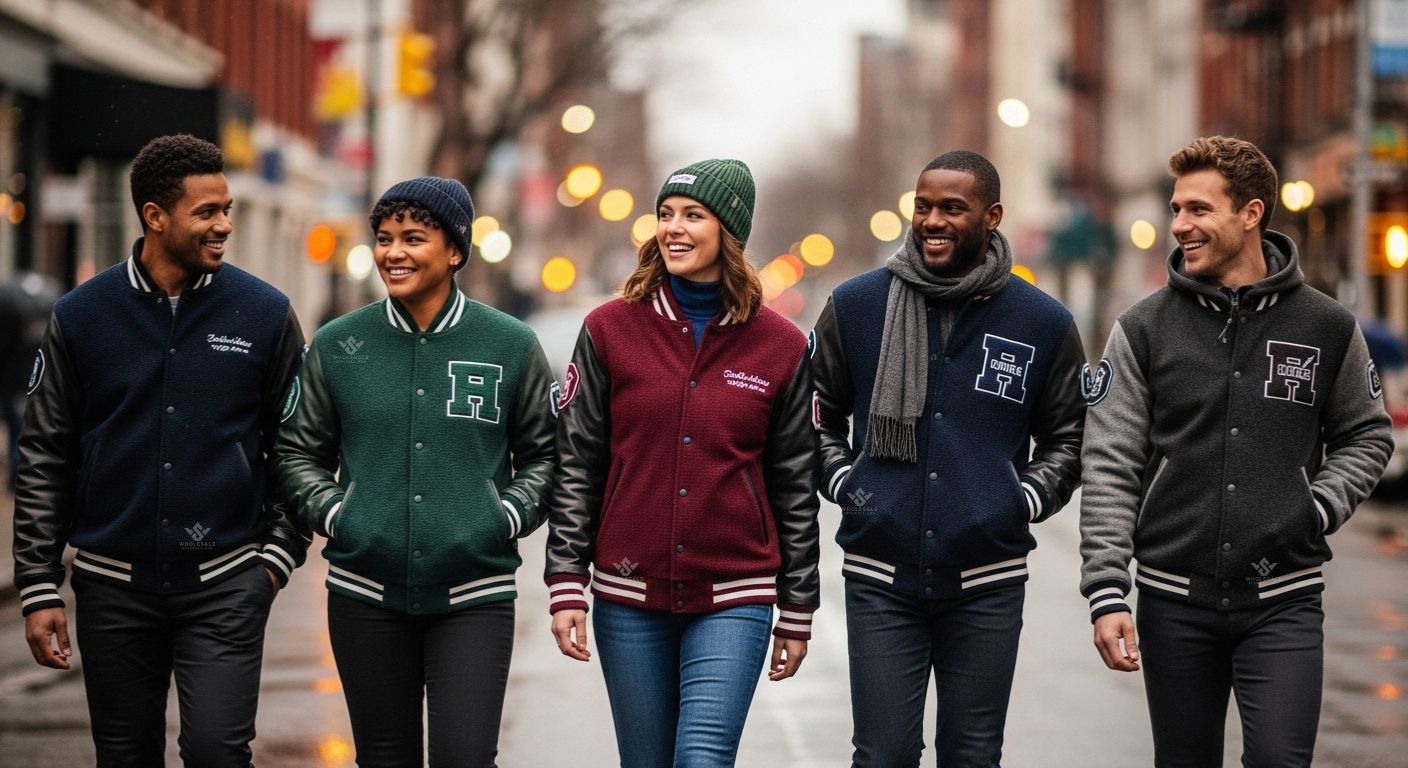 Fleece Varsity Jackets For Winter Comfort