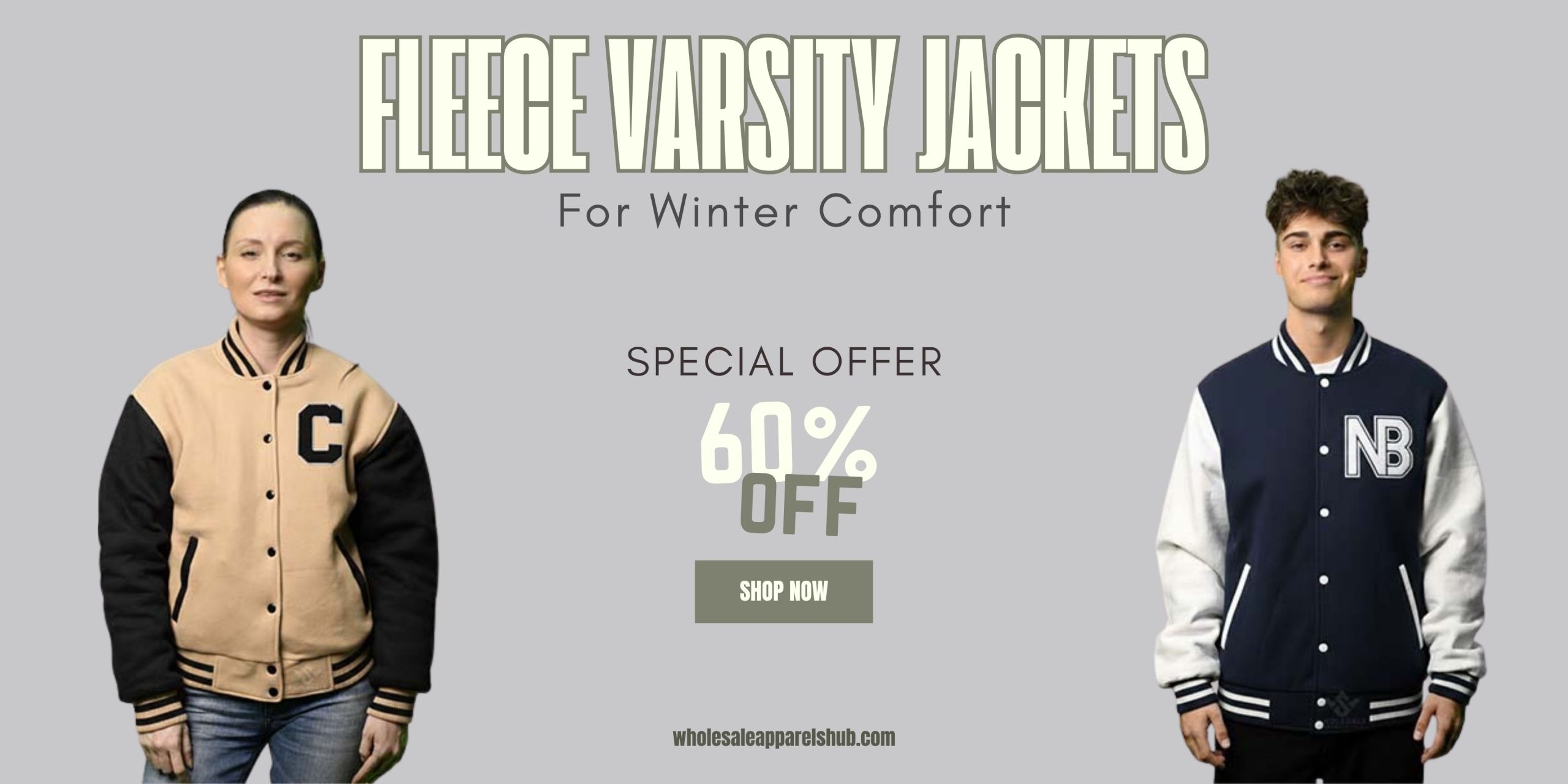 Fleece Varsity Jackets For Winter Comfort