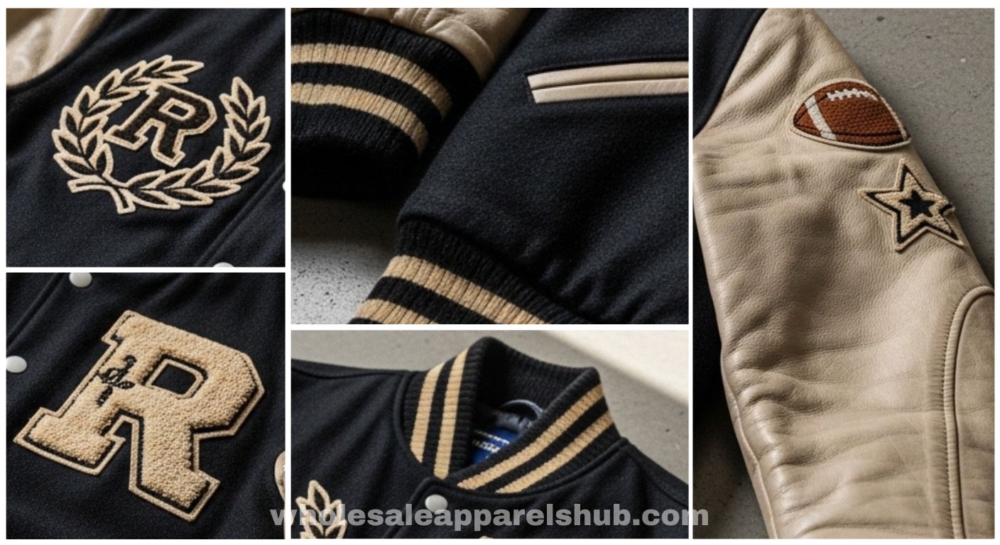 Wholesale Varsity Jackets for Schools Bulk Order