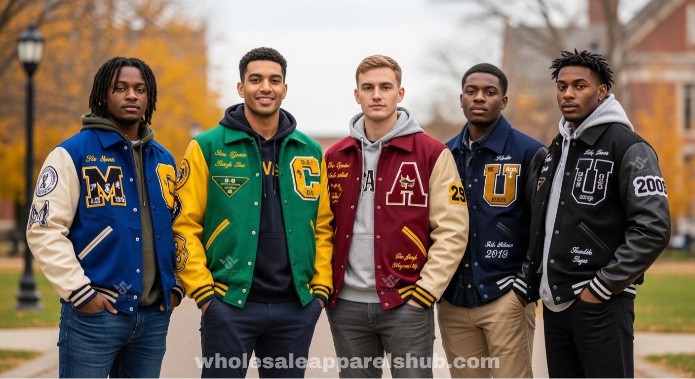 Letterman jackets for men custom made