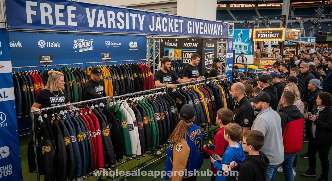 varsity jackets for sports tournaments giveaways