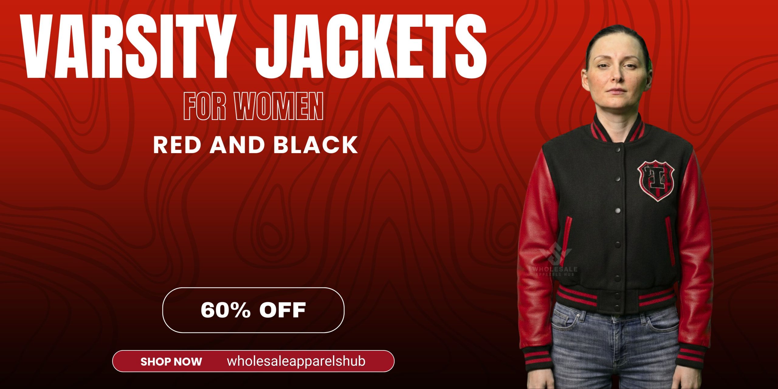 varsity jackets for women red and black