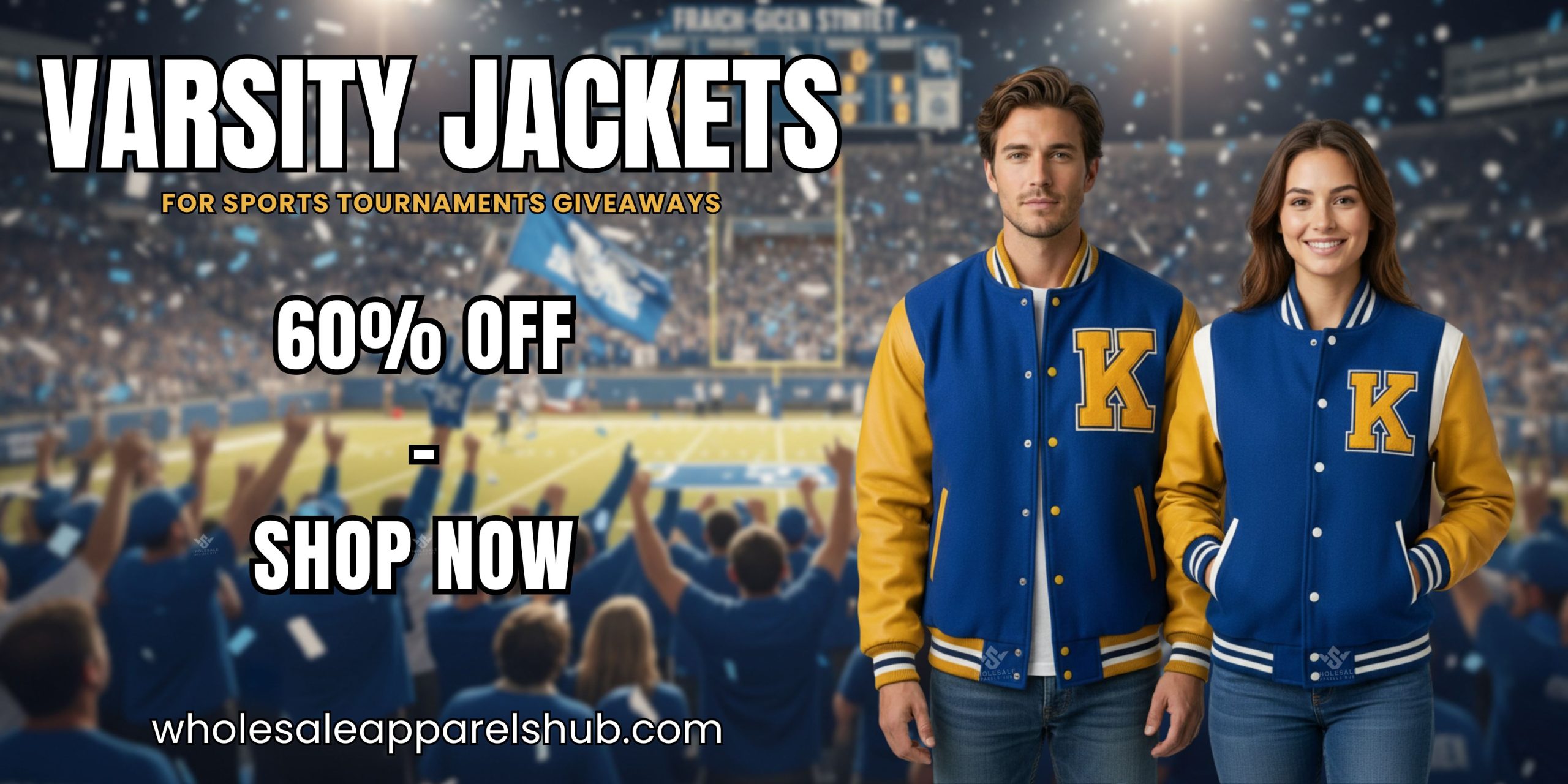 varsity jackets for sports tournaments giveaways