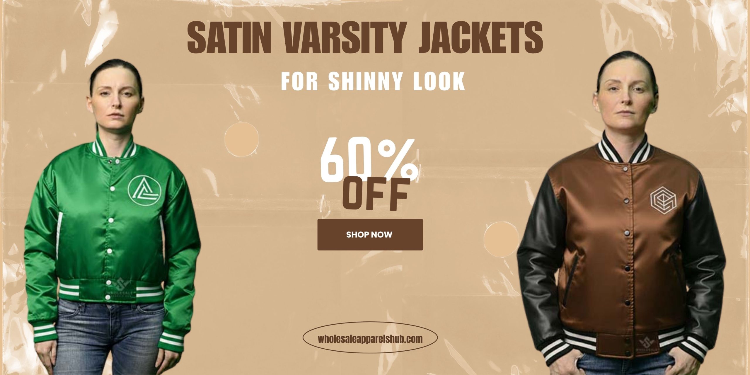 Satin Varsity Jackets For Shiny Look