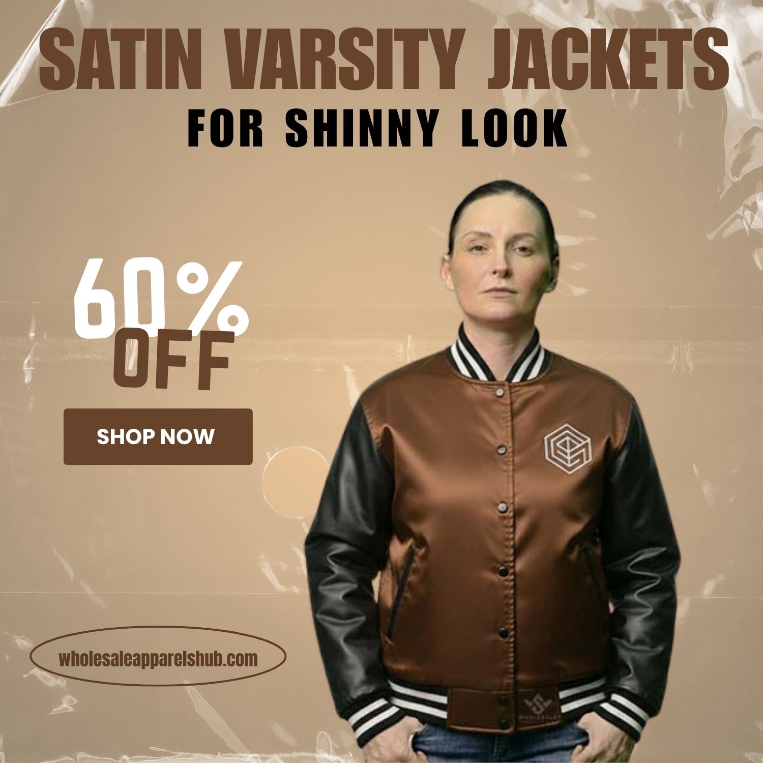 Satin Varsity Jackets For Shiny Look